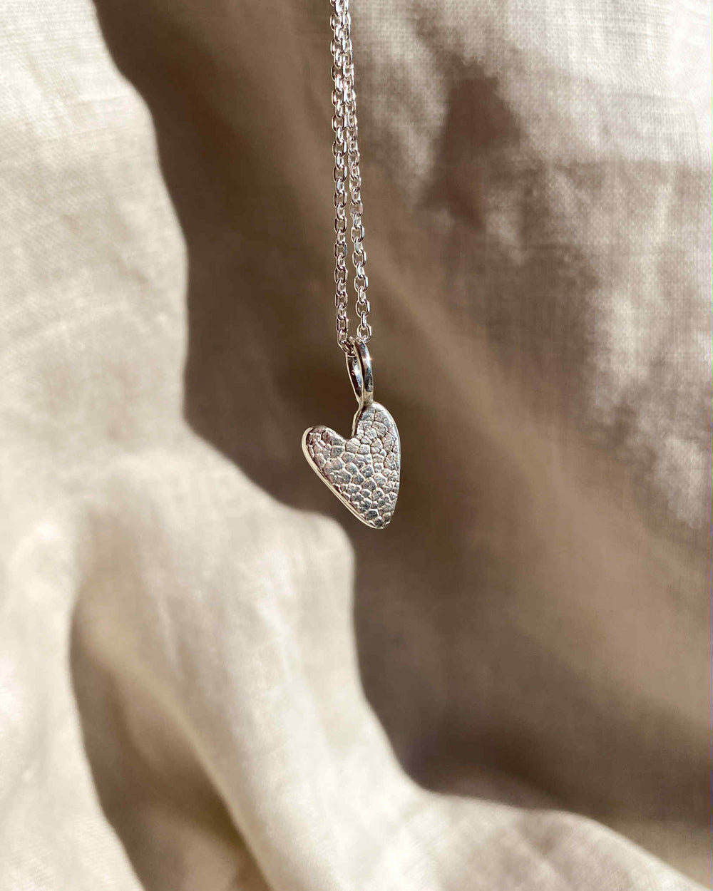 Sterling Silver Impression Necklace