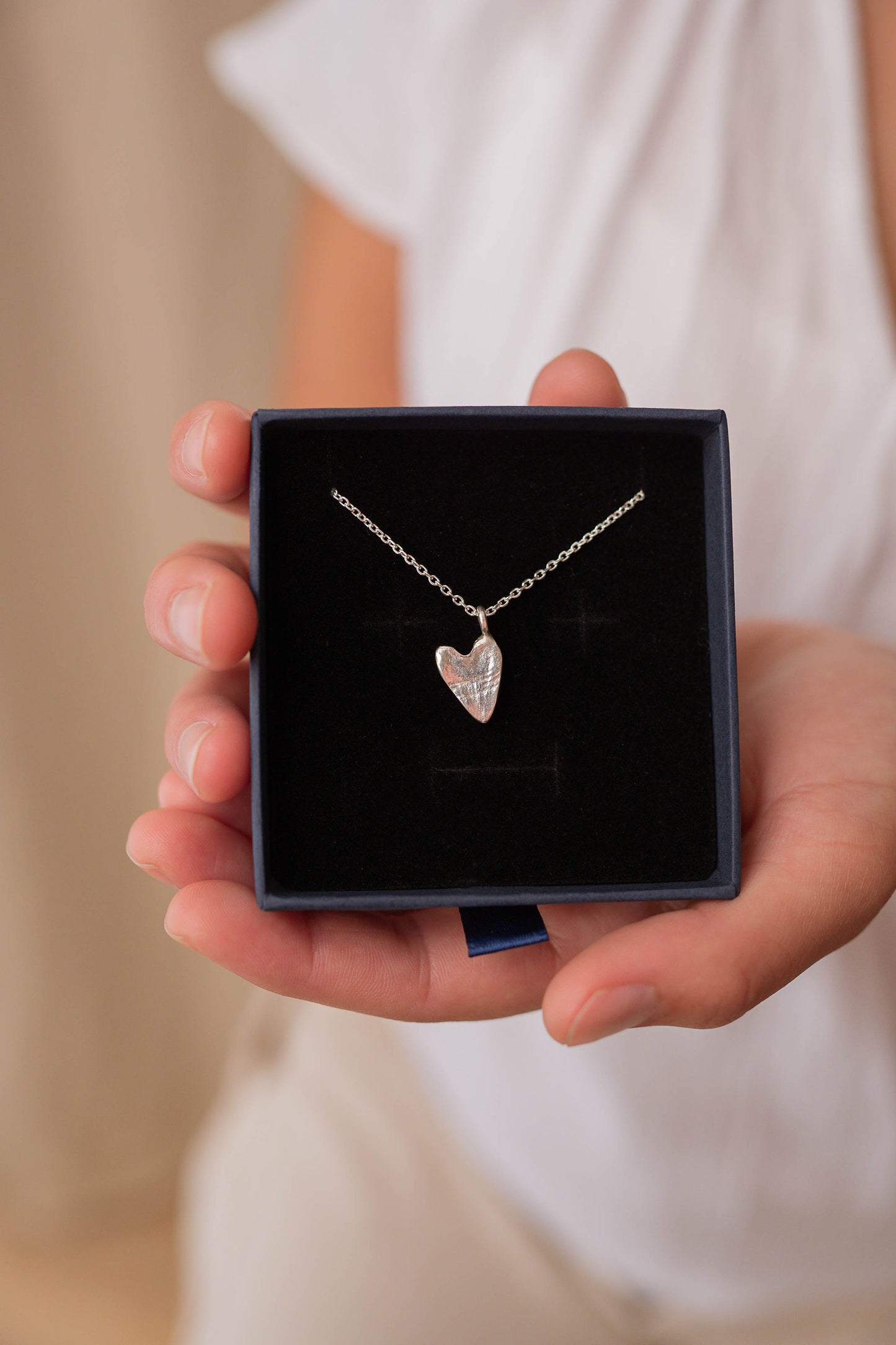 9ct Solid Gold Impression Necklace (impression kit included)